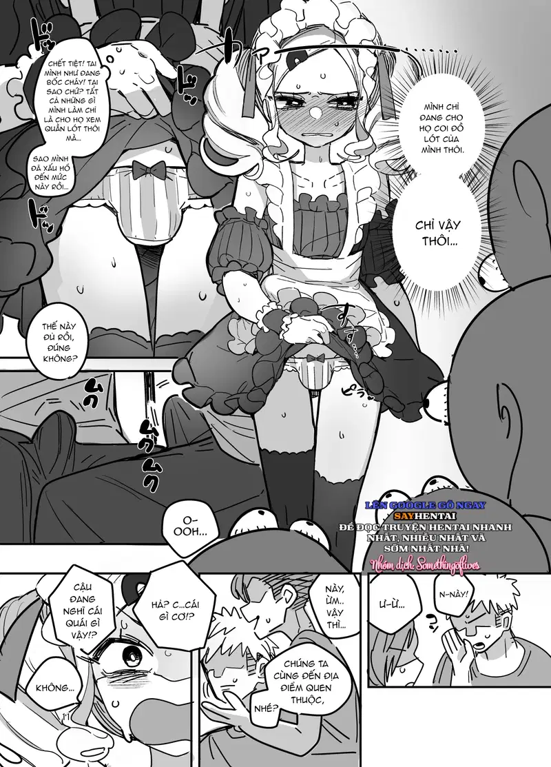 Lễ hội văn hóa trường nam sinh, quán cà phê hầu gái - Chapter 1 trang 10
