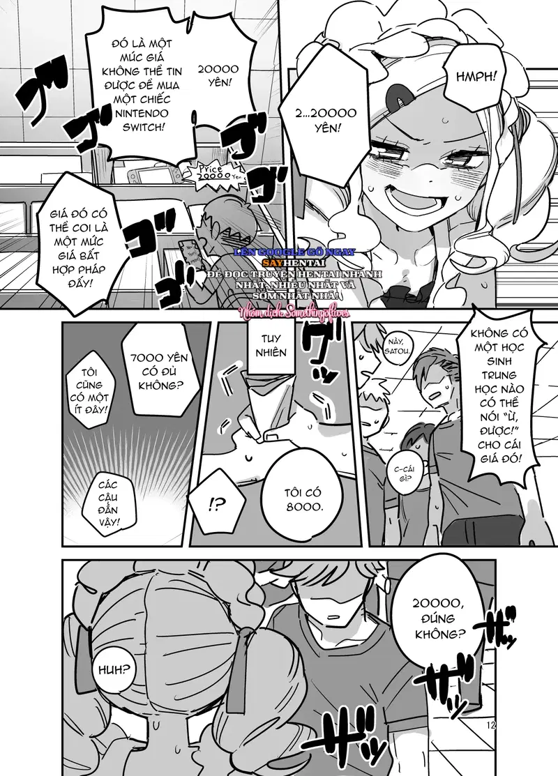 Lễ hội văn hóa trường nam sinh, quán cà phê hầu gái - Chapter 1 trang 11