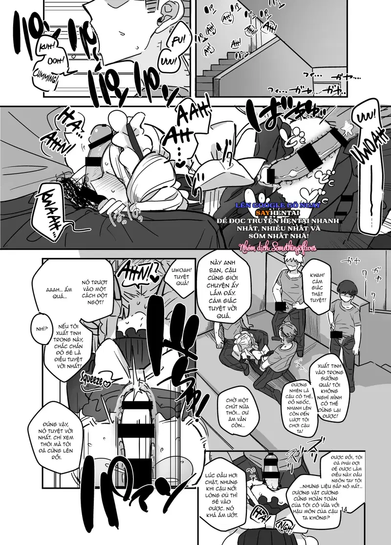 Lễ hội văn hóa trường nam sinh, quán cà phê hầu gái - Chapter 1 trang 13