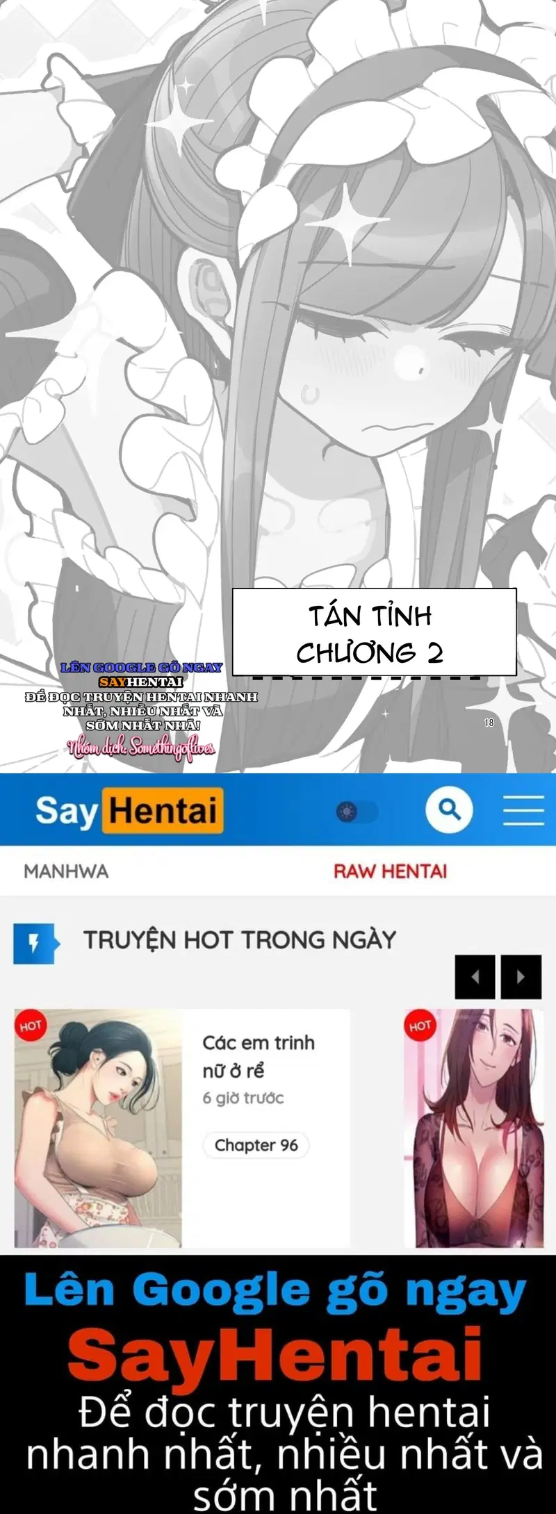 Lễ hội văn hóa trường nam sinh, quán cà phê hầu gái - Chapter 1 trang 17
