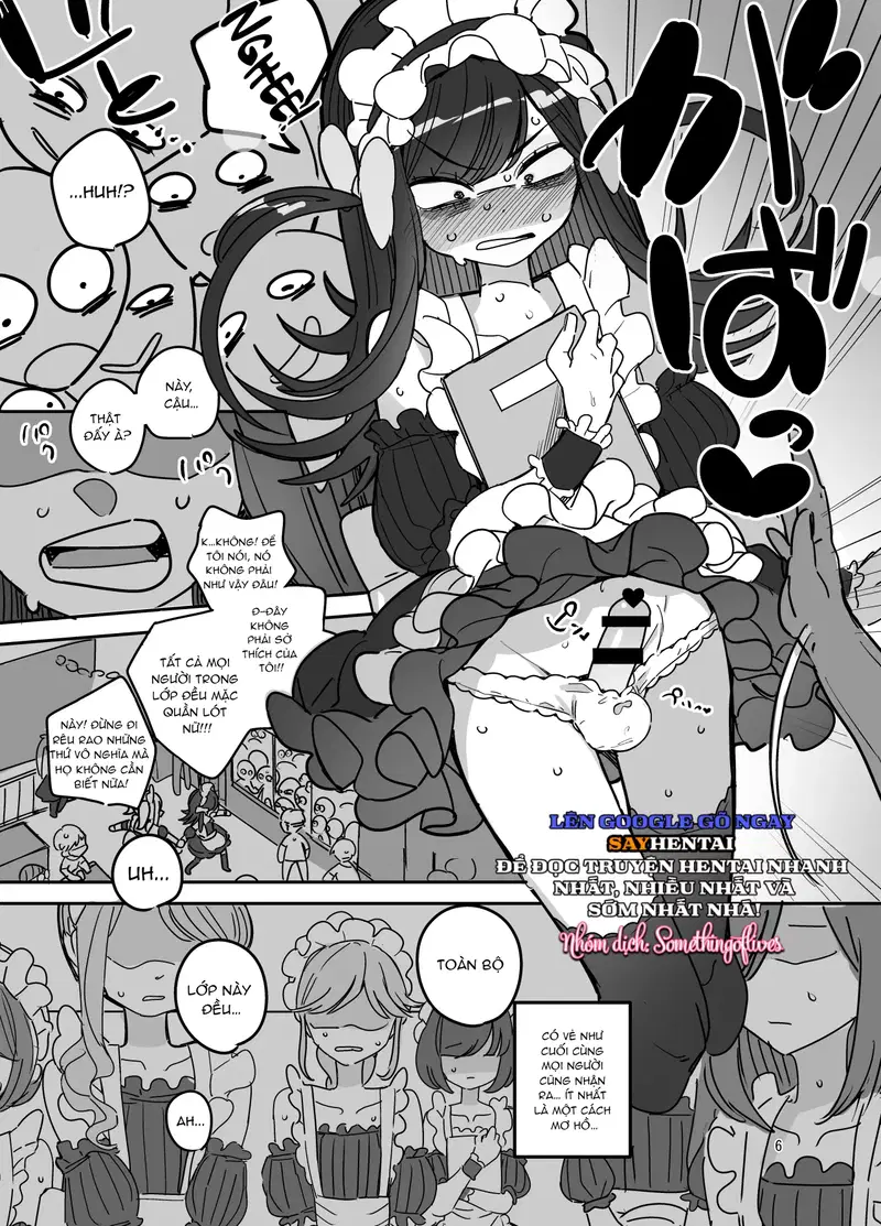 Lễ hội văn hóa trường nam sinh, quán cà phê hầu gái - Chapter 1 trang 5