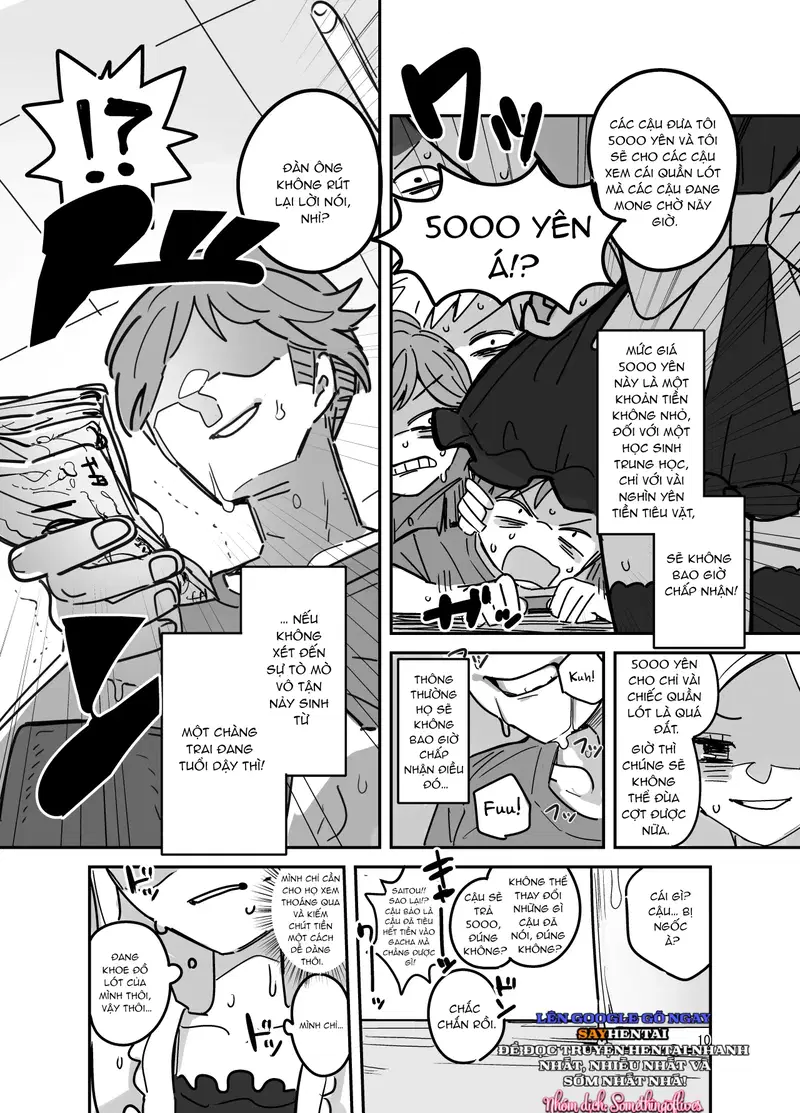 Lễ hội văn hóa trường nam sinh, quán cà phê hầu gái - Chapter 1 trang 9
