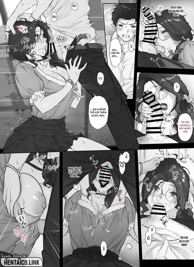 Mối Quan Hệ Bí Mật Của Tôi Với Cô Giáo Vú Khủng - Oneshot trang 13