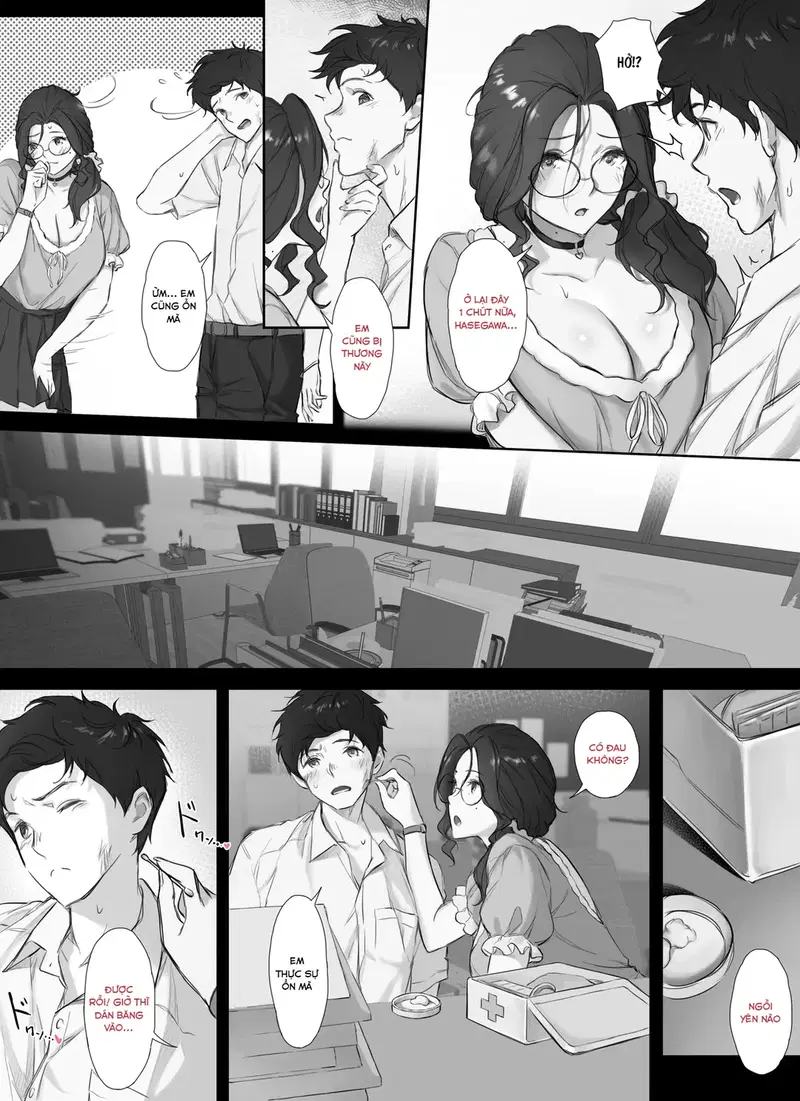 Mối Quan Hệ Bí Mật Của Tôi Với Cô Giáo Vú Khủng - Oneshot trang 8
