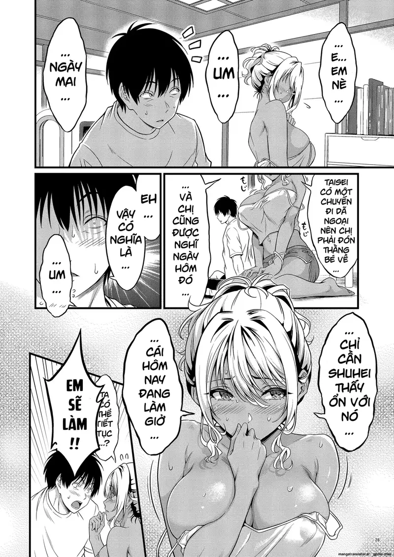 Chị hàng xóm là mẹ đơn thân - Oneshot trang 29