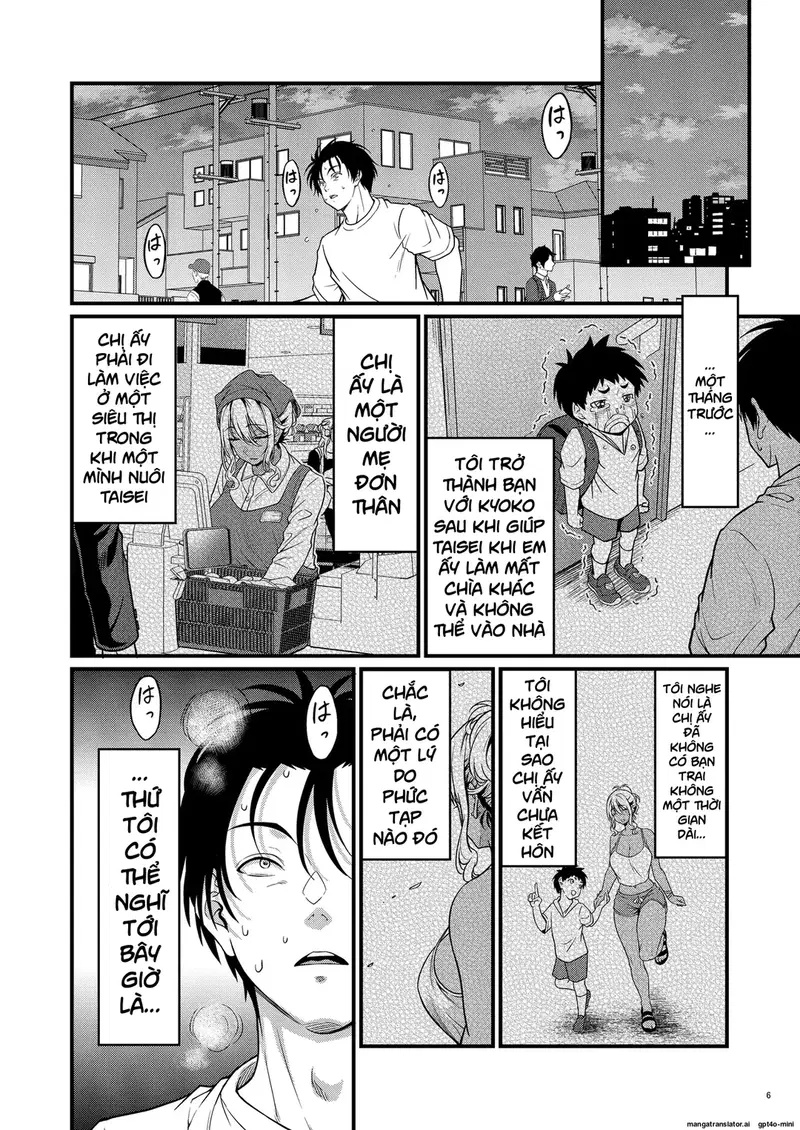 Chị hàng xóm là mẹ đơn thân - Oneshot trang 7