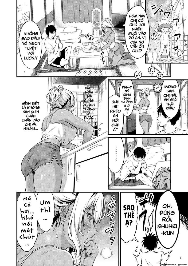 Chị hàng xóm là mẹ đơn thân - Oneshot trang 9
