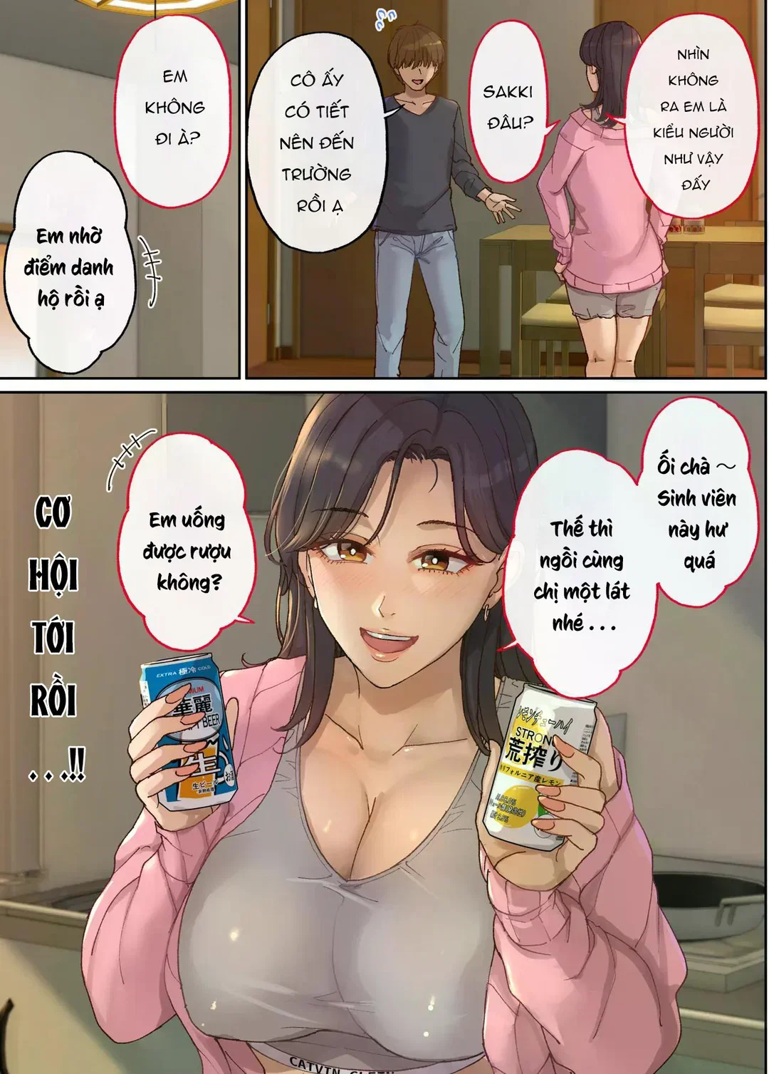 Yuri (33), chị gái người yêu cho tôi chịch - Oneshot trang 8