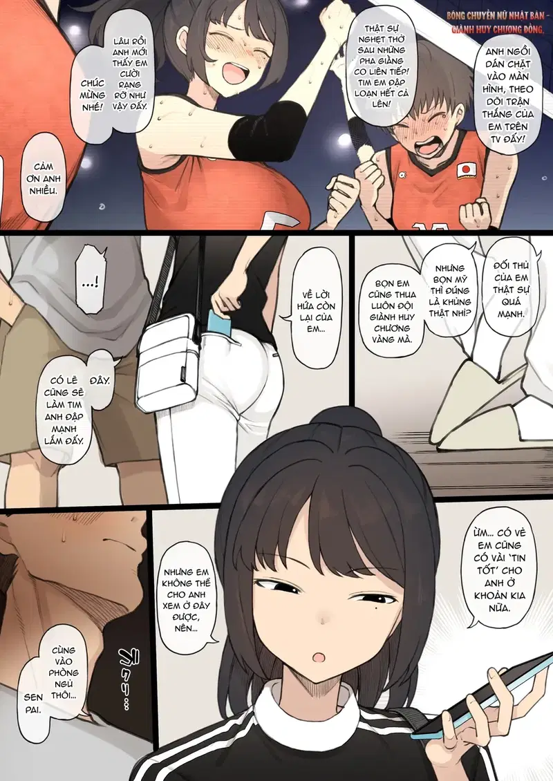 Vận động viên x Cặp đôi x NTR - Oneshot trang 4