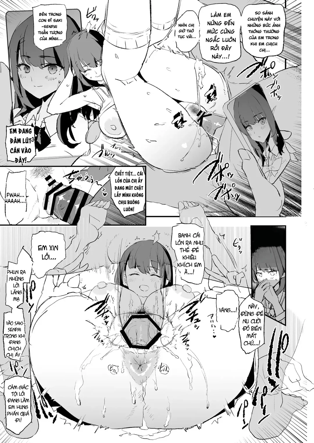 Onaho Gasshuku Saimin Dosukebe Interview - Oneshot trang 19