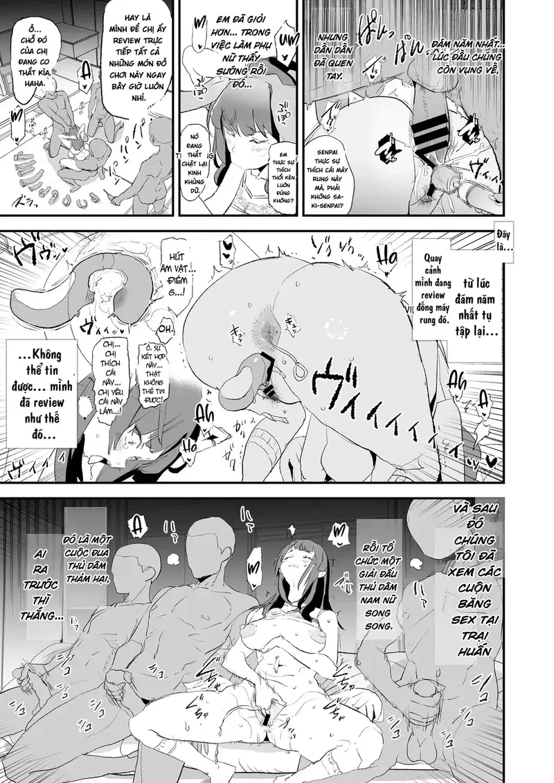 Onaho Gasshuku Saimin Dosukebe Interview - Oneshot trang 23
