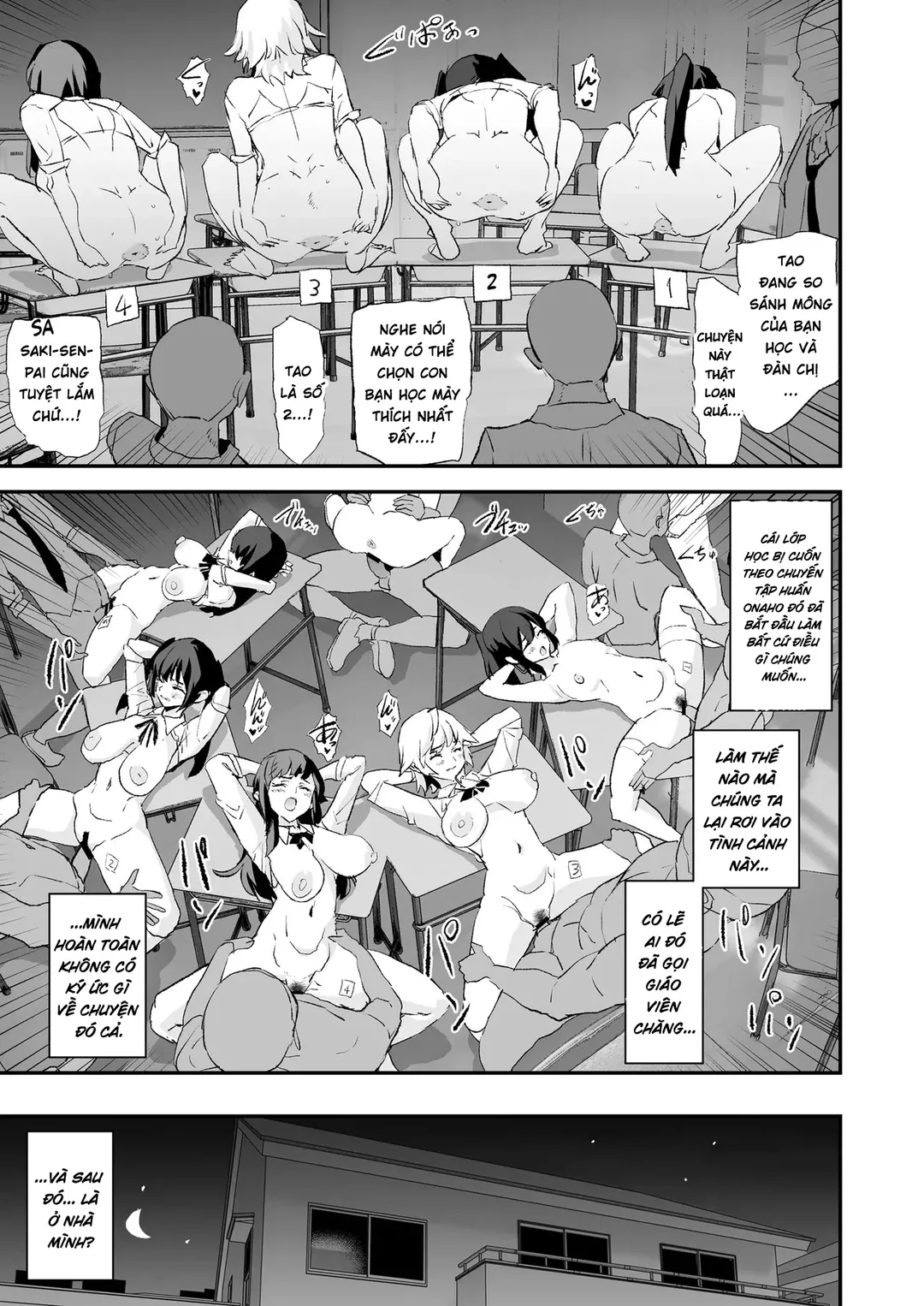 Onaho Gasshuku Saimin Dosukebe Interview - Oneshot trang 37