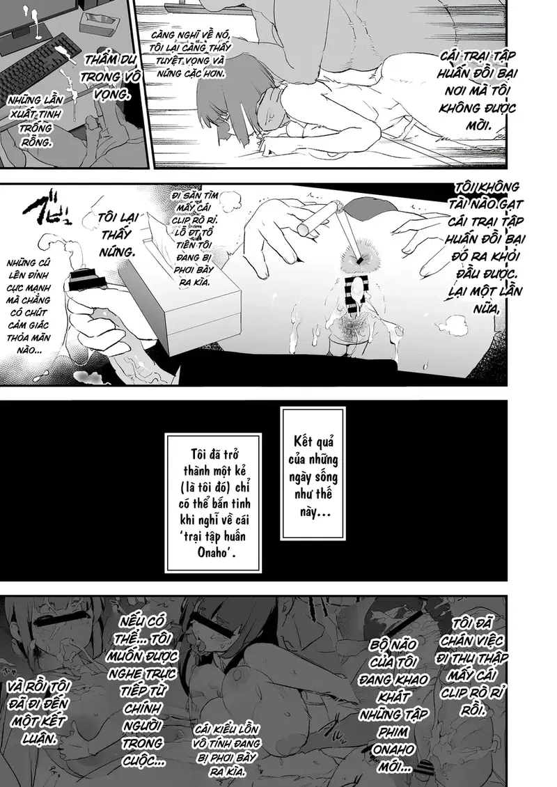 Onaho Gasshuku Saimin Dosukebe Interview - Oneshot trang 5