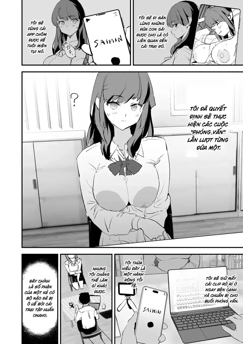 Onaho Gasshuku Saimin Dosukebe Interview - Oneshot trang 6
