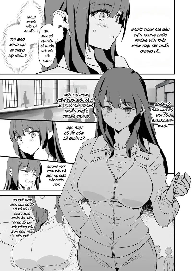 Onaho Gasshuku Saimin Dosukebe Interview - Oneshot trang 7
