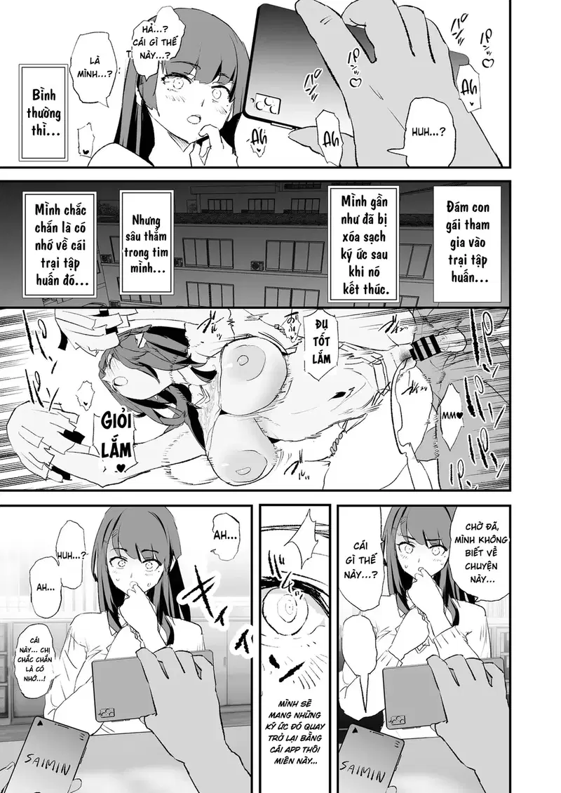 Onaho Gasshuku Saimin Dosukebe Interview - Oneshot trang 9