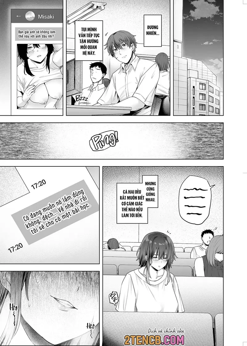Cô hàng xóm Misaki trộm đồ lót - Oneshot trang 22