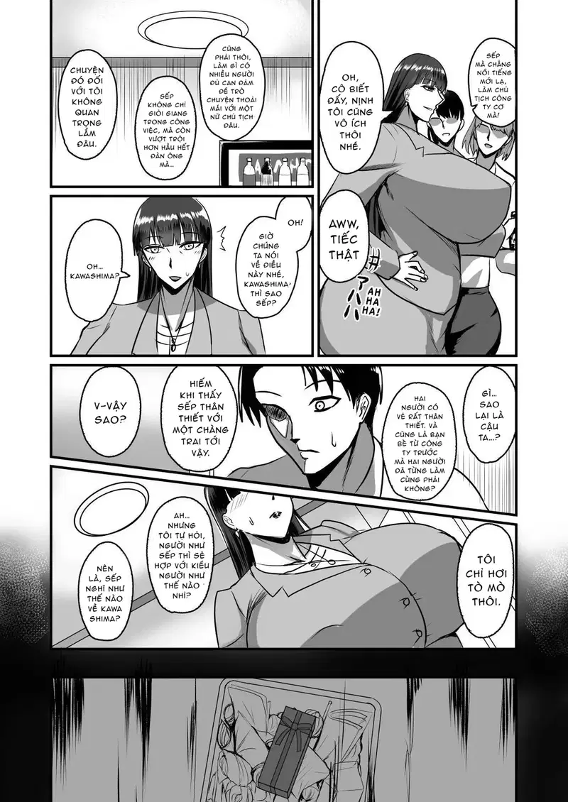 ishou Otoko Irazu no Onna Joushi ga Ore o Okazu ni Shiteita Node - Oneshot trang 8