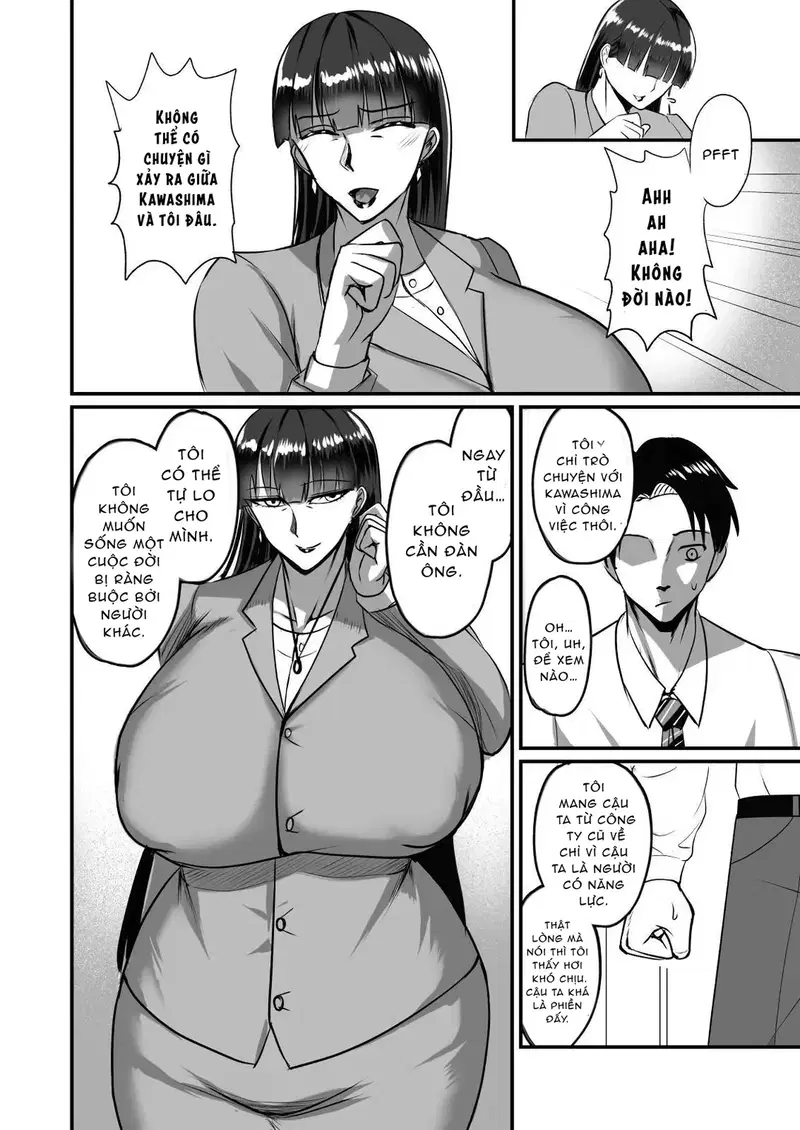 ishou Otoko Irazu no Onna Joushi ga Ore o Okazu ni Shiteita Node - Oneshot trang 9
