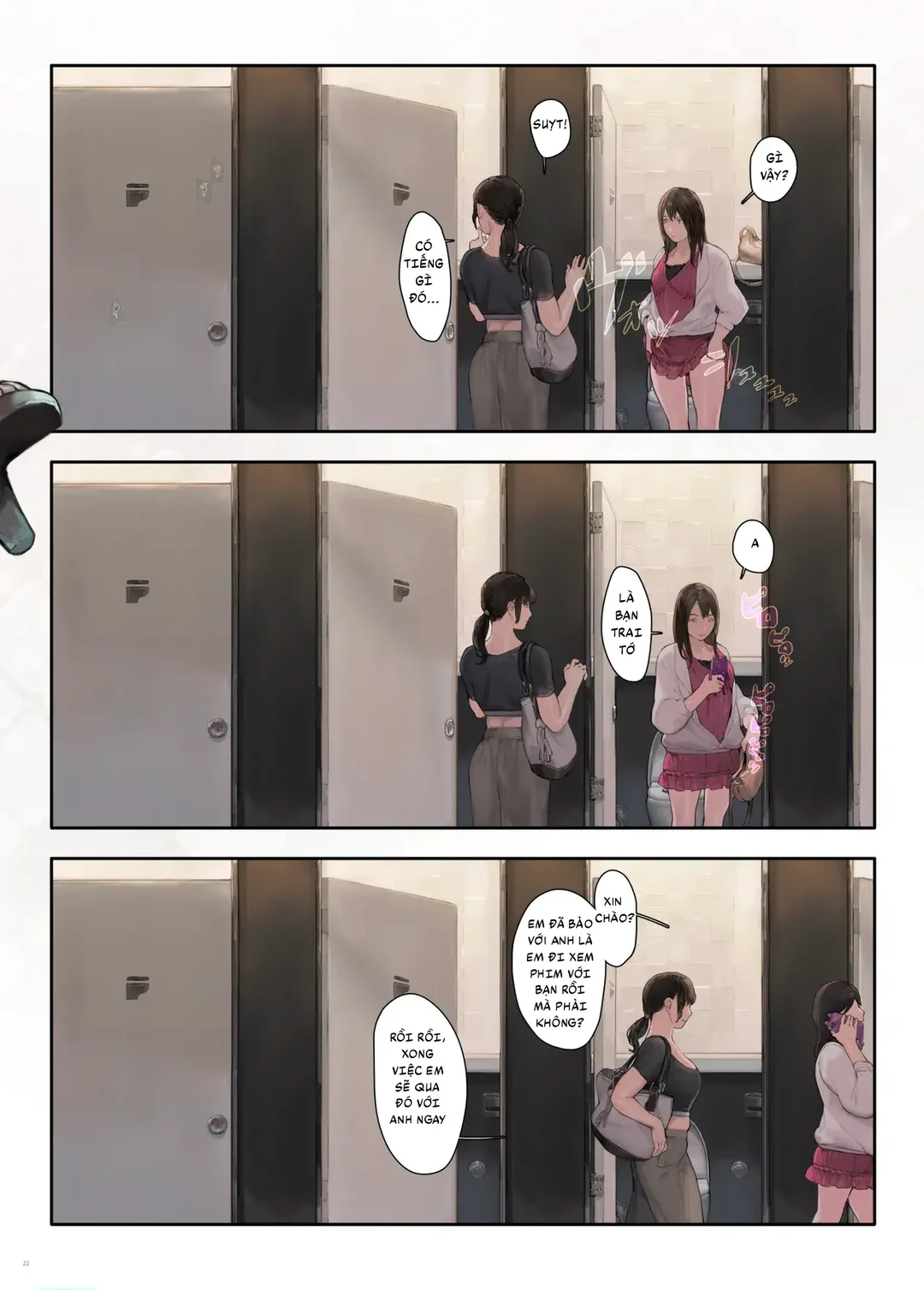 Vợ của người hàng xóm có vẻ buồn chán khi ở nhà vào ngày nghỉ - Chapter - 2 trang 21