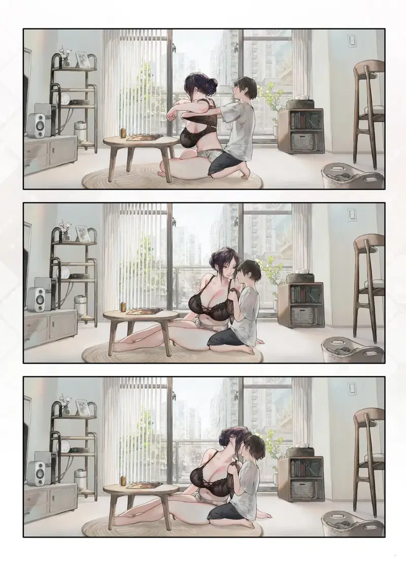 Vợ của người hàng xóm có vẻ buồn chán khi ở nhà vào ngày nghỉ - Chapter - 1 trang 6