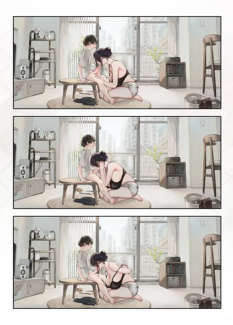 Vợ của người hàng xóm có vẻ buồn chán khi ở nhà vào ngày nghỉ - Chapter - 1 trang 8