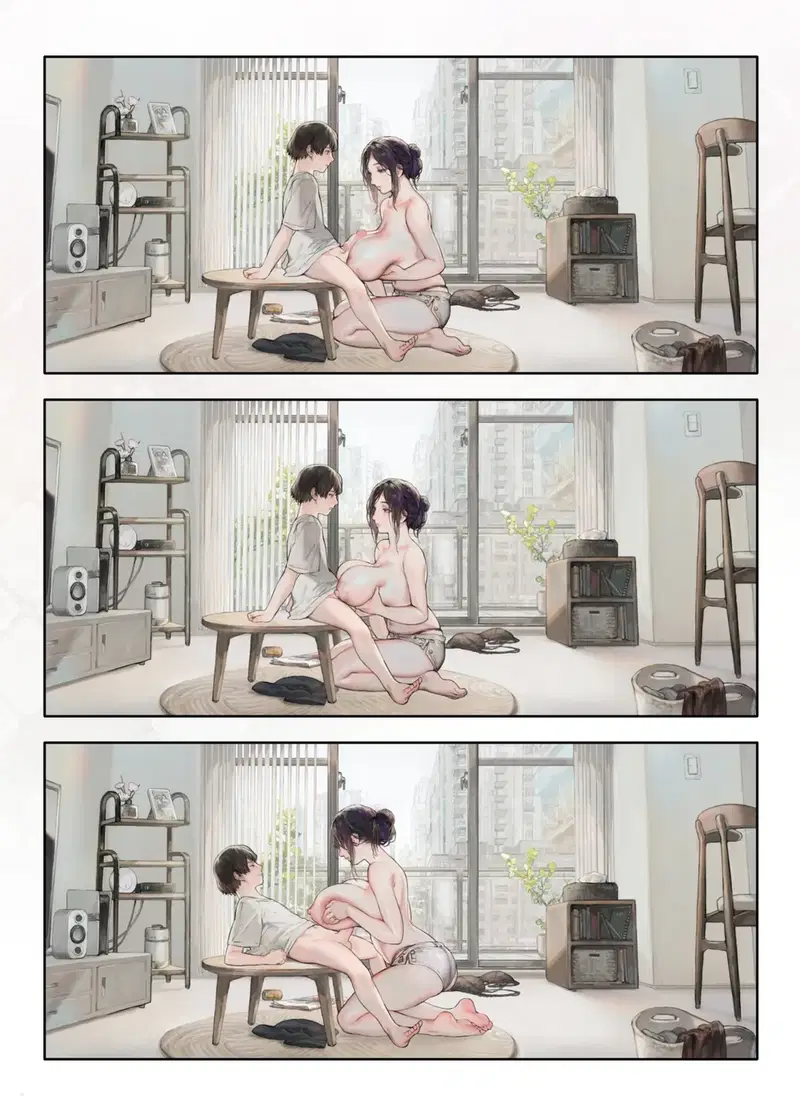 Vợ của người hàng xóm có vẻ buồn chán khi ở nhà vào ngày nghỉ - Chapter - 1 trang 9