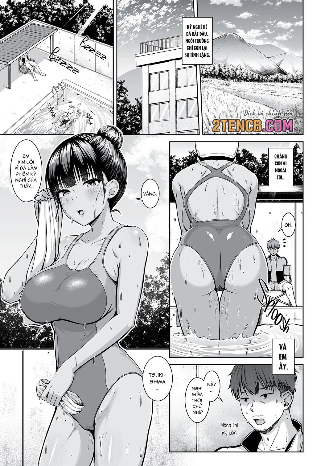 Người đẹp đội bơi phát điên vì sex - Chapter - 1 trang 2