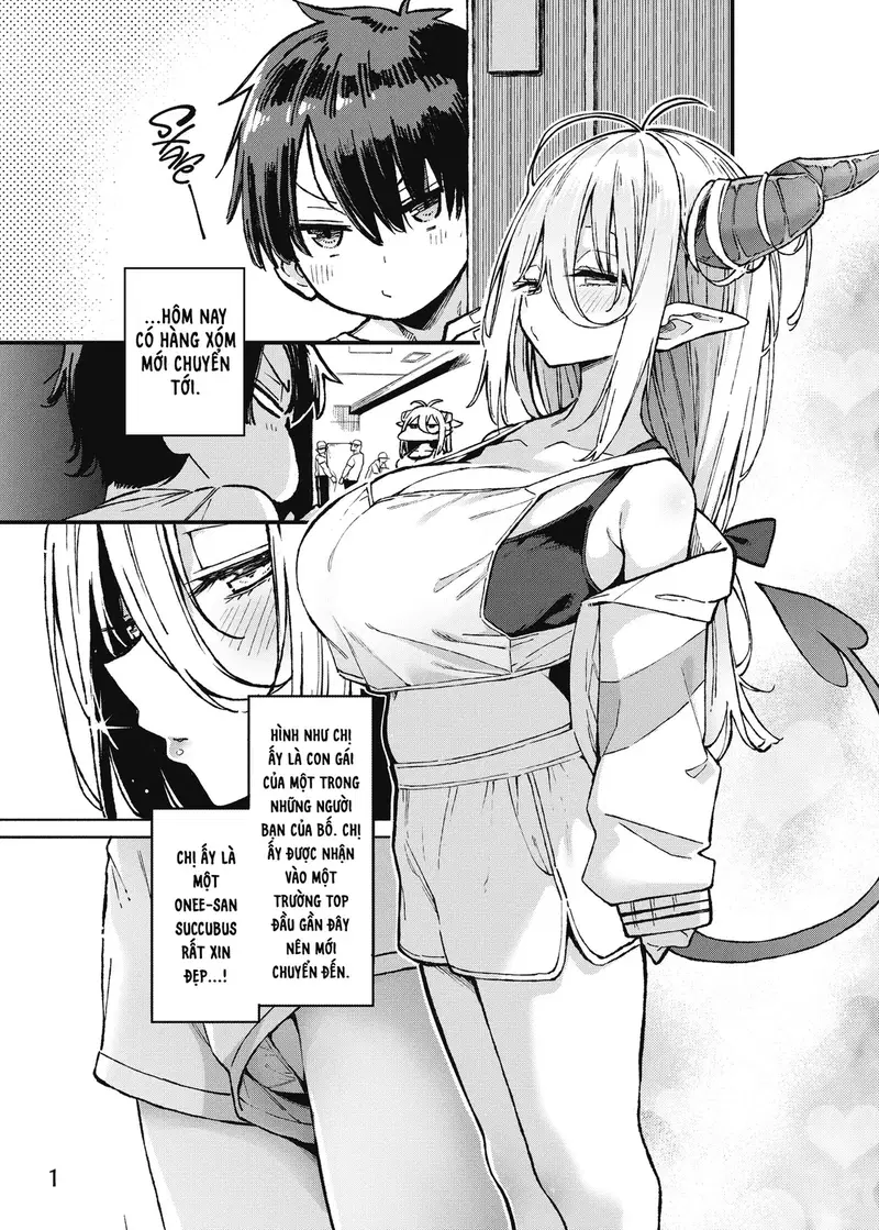 Lovey-Dovey Days with the Enchanting Succubus Onee-san Next Door - Oneshot trang 3