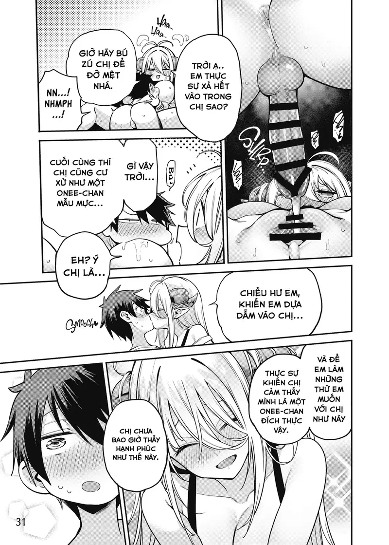 Lovey-Dovey Days with the Enchanting Succubus Onee-san Next Door - Oneshot trang 33