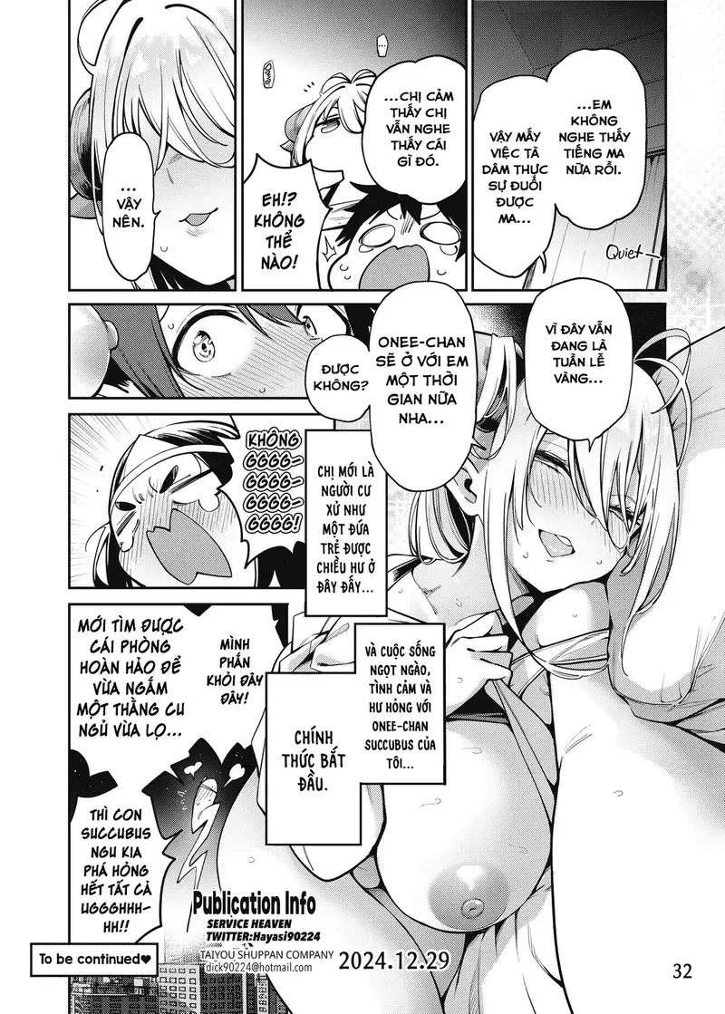 Lovey-Dovey Days with the Enchanting Succubus Onee-san Next Door - Oneshot trang 34