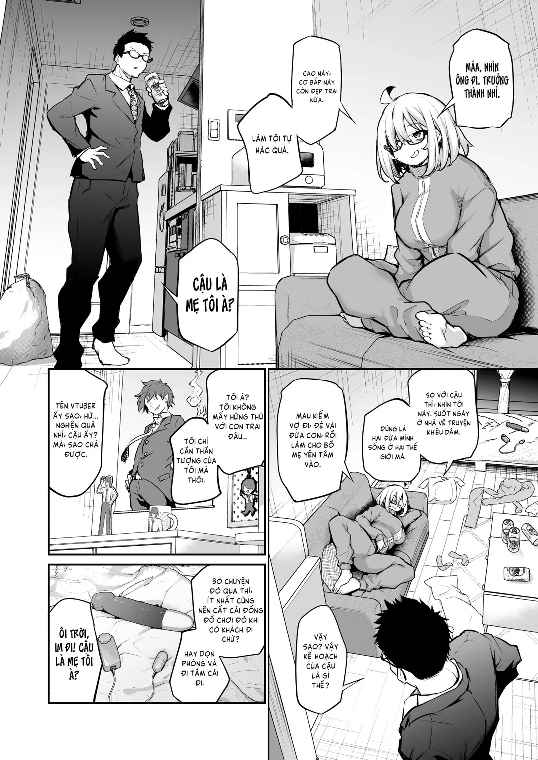 Furo Kyan Inkya Onna, Hatsu Kareshi Chinpo de Mesu ni Naru - Oneshot trang 7