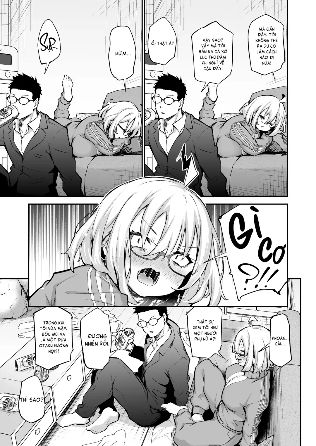 Furo Kyan Inkya Onna, Hatsu Kareshi Chinpo de Mesu ni Naru - Oneshot trang 8