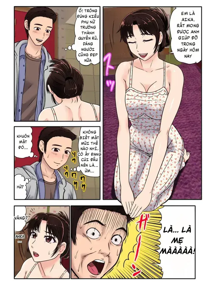 Mẹ làm việc ở MILF Soapland - Oneshot trang 5