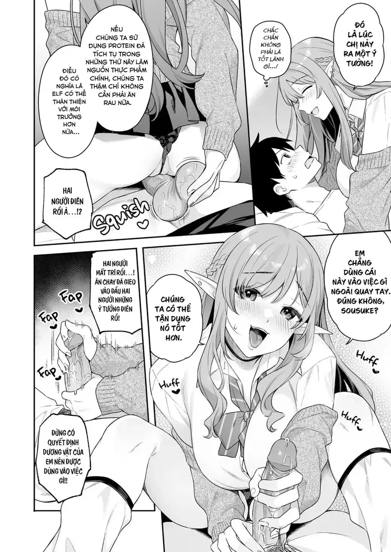 Hai nàng elf thuần chay thèm thịt - Oneshot trang 15