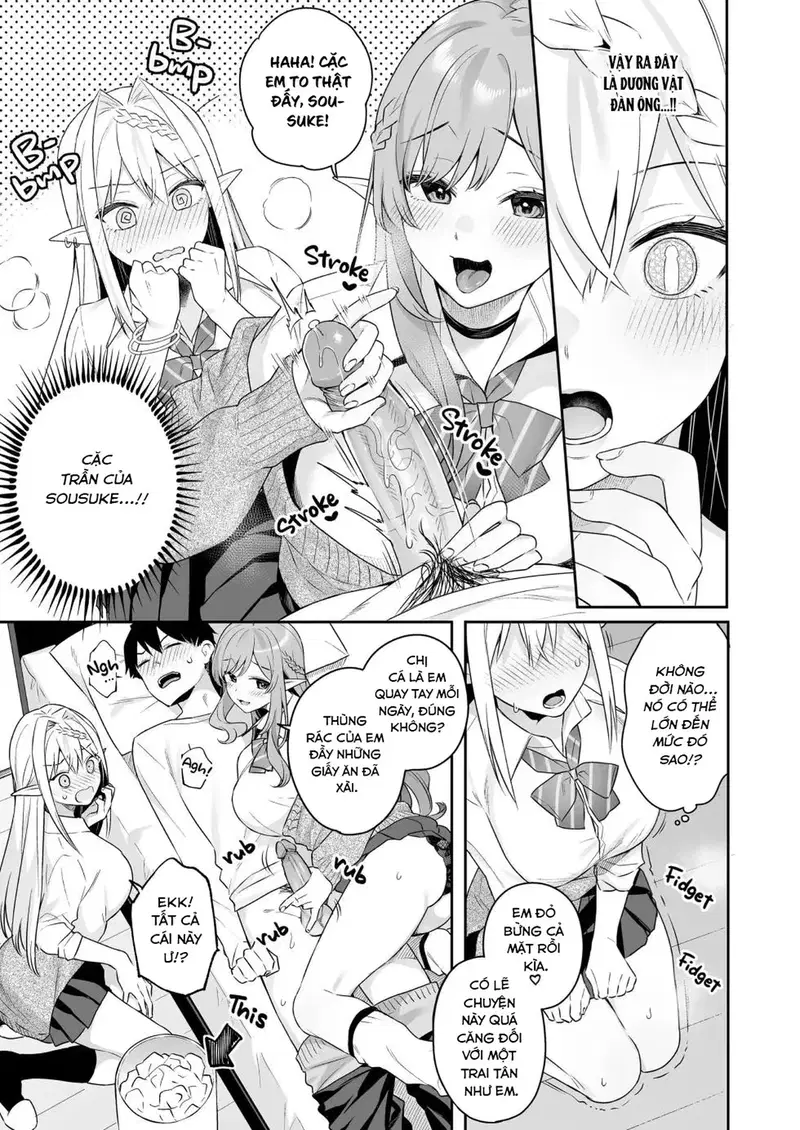 Hai nàng elf thuần chay thèm thịt - Oneshot trang 16