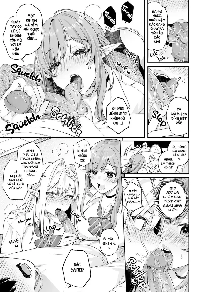 Hai nàng elf thuần chay thèm thịt - Oneshot trang 18