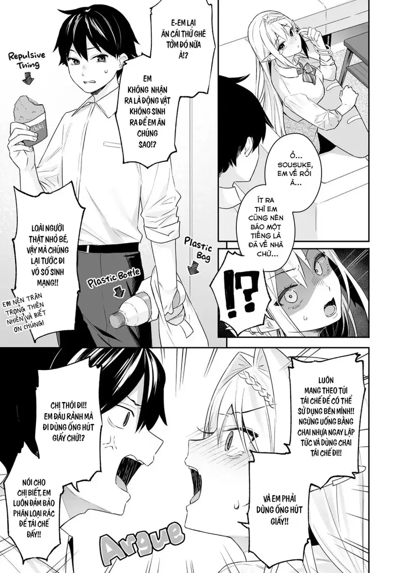 Hai nàng elf thuần chay thèm thịt - Oneshot trang 4