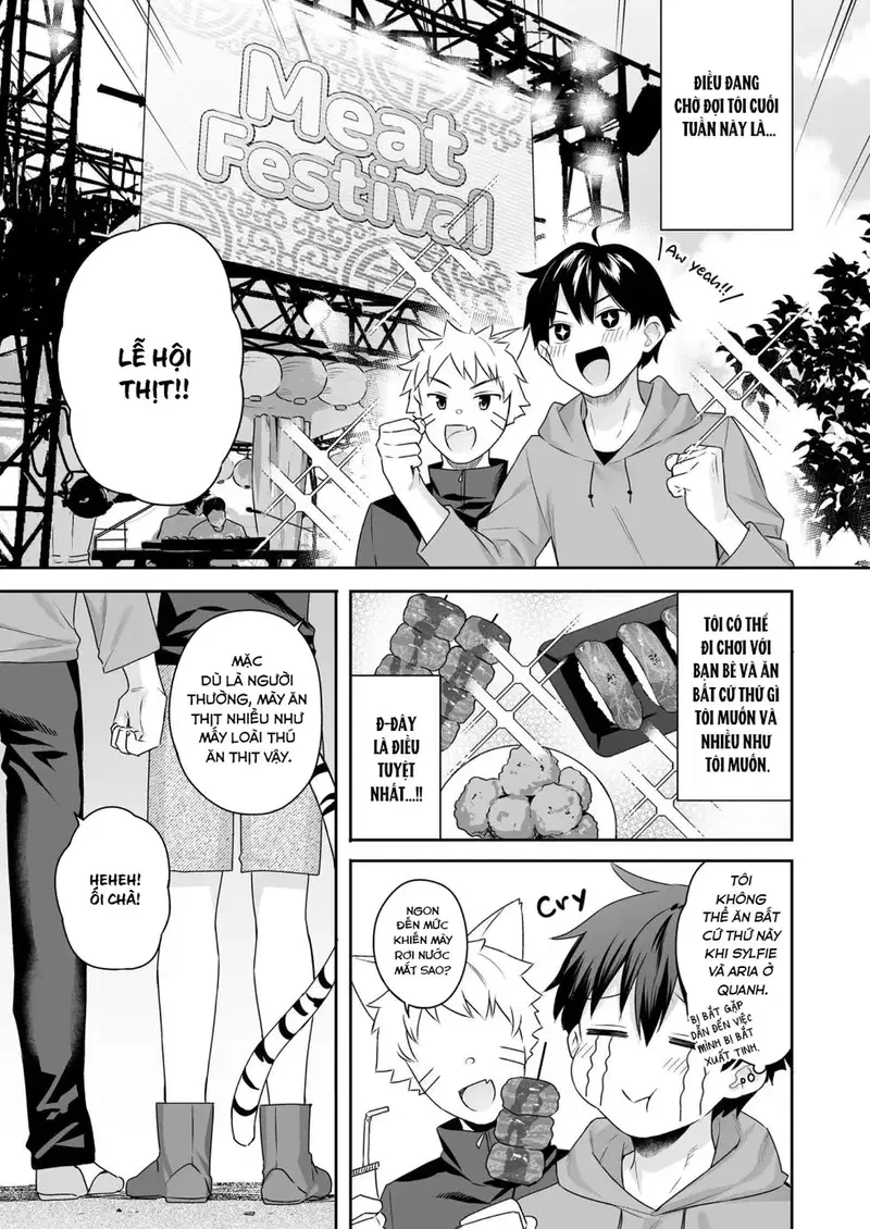 Hai nàng elf thuần chay thèm thịt - Oneshot trang 40
