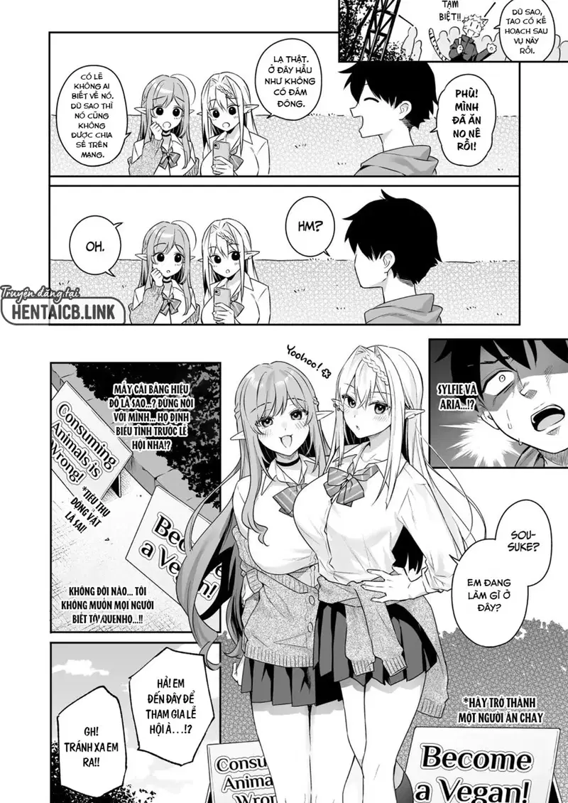 Hai nàng elf thuần chay thèm thịt - Oneshot trang 41