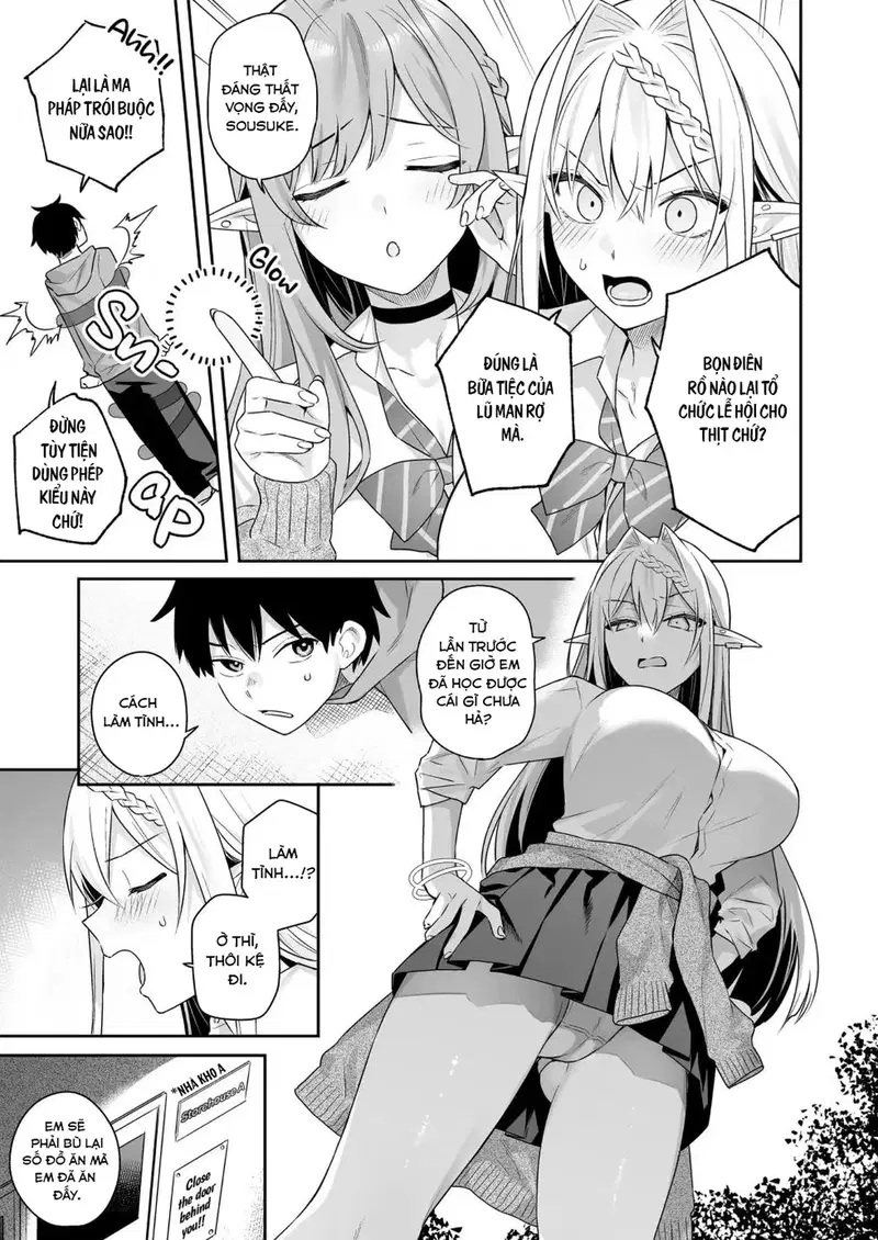Hai nàng elf thuần chay thèm thịt - Oneshot trang 42