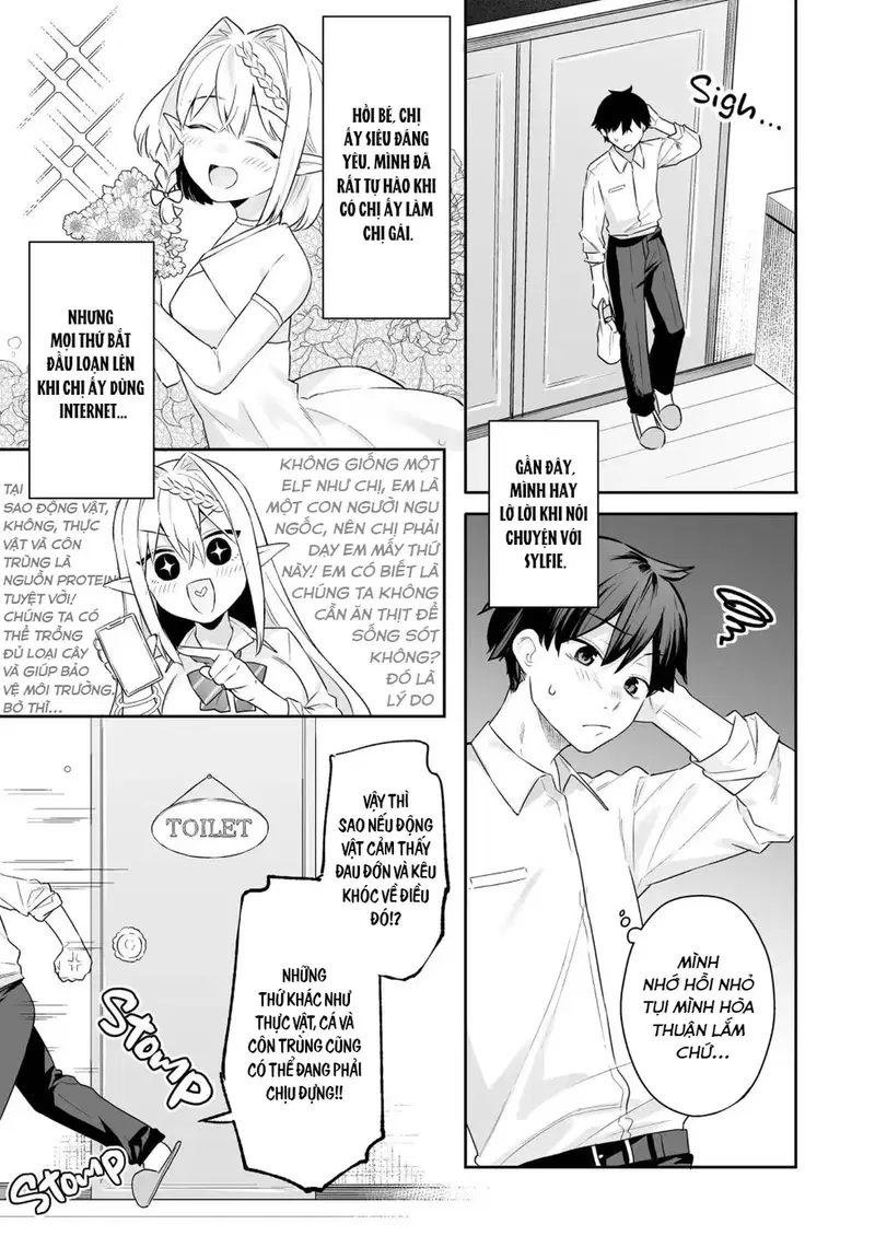Hai nàng elf thuần chay thèm thịt - Oneshot trang 6