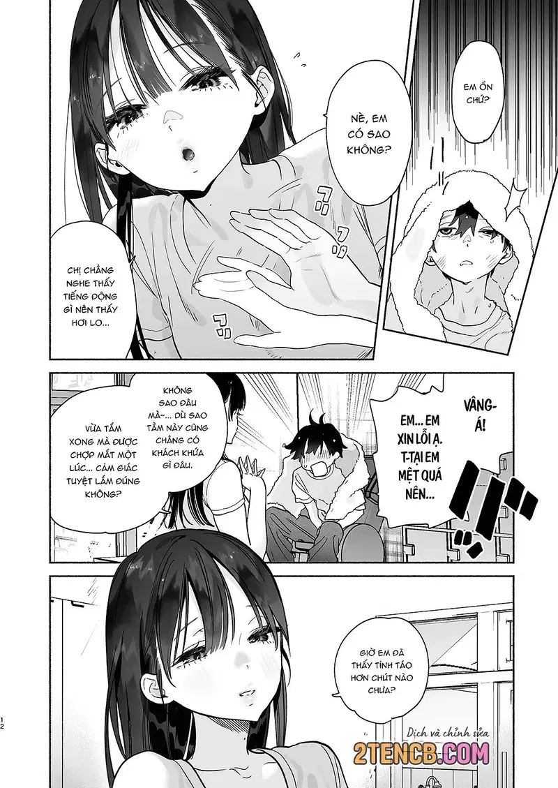 4 ngày hè Giao hòa cùng Chị gái Nhà tắm công cộng - Oneshot trang 11
