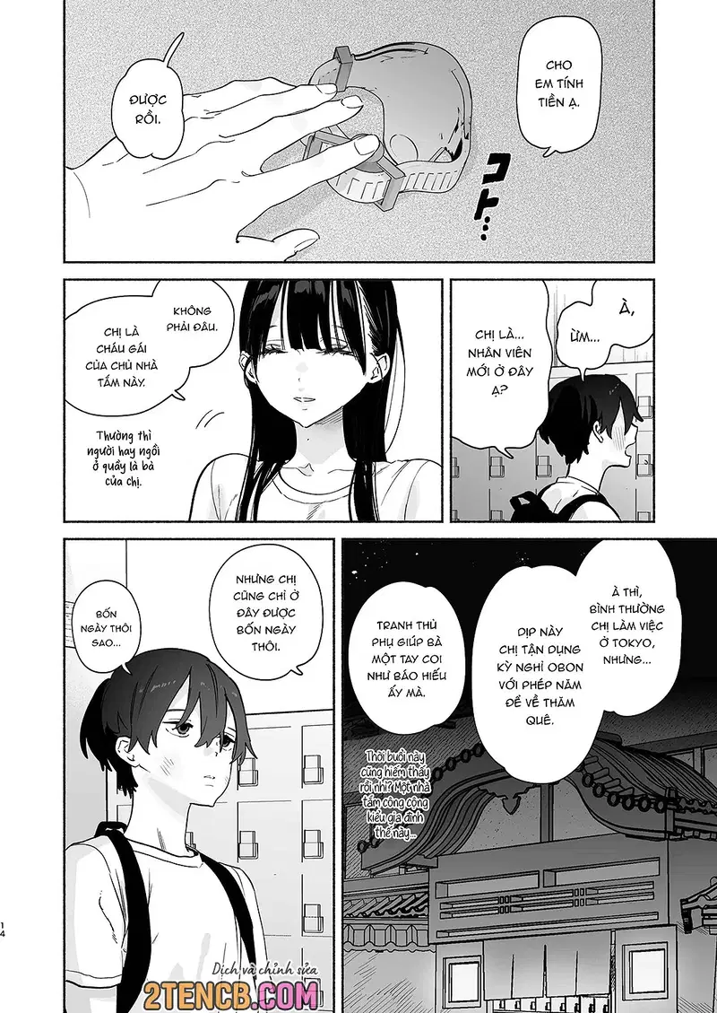 4 ngày hè Giao hòa cùng Chị gái Nhà tắm công cộng - Oneshot trang 13
