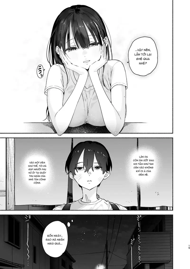 4 ngày hè Giao hòa cùng Chị gái Nhà tắm công cộng - Oneshot trang 14