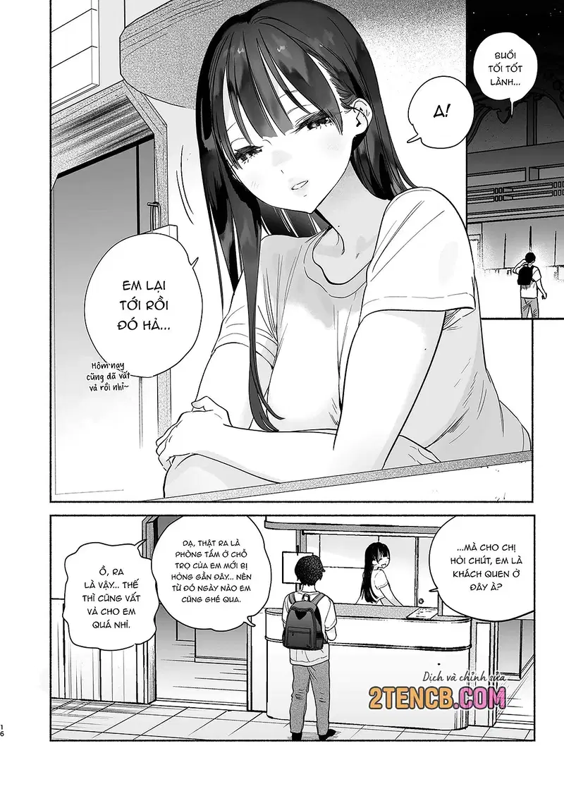 4 ngày hè Giao hòa cùng Chị gái Nhà tắm công cộng - Oneshot trang 15