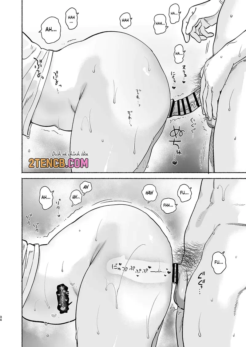 4 ngày hè Giao hòa cùng Chị gái Nhà tắm công cộng - Oneshot trang 33