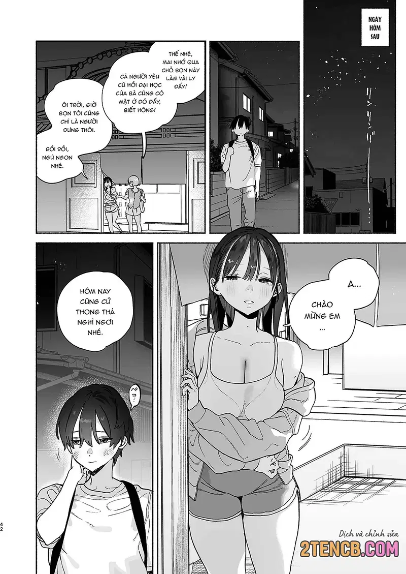 4 ngày hè Giao hòa cùng Chị gái Nhà tắm công cộng - Oneshot trang 41