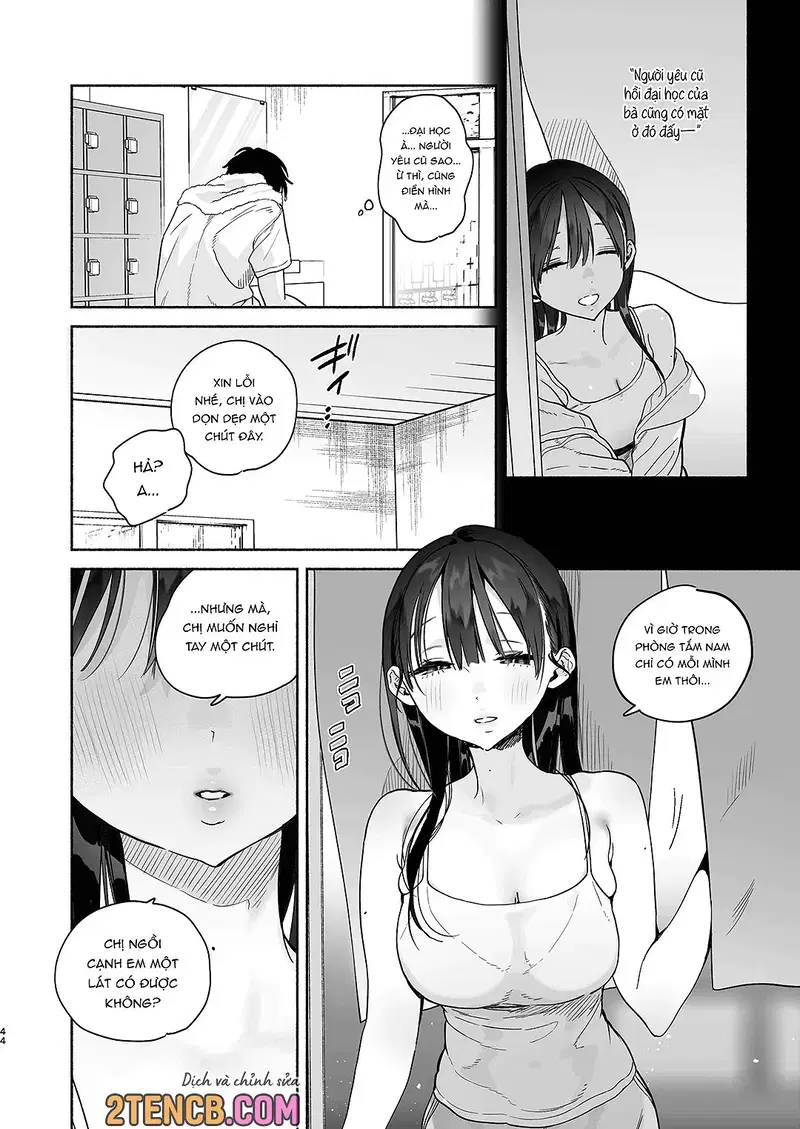4 ngày hè Giao hòa cùng Chị gái Nhà tắm công cộng - Oneshot trang 43