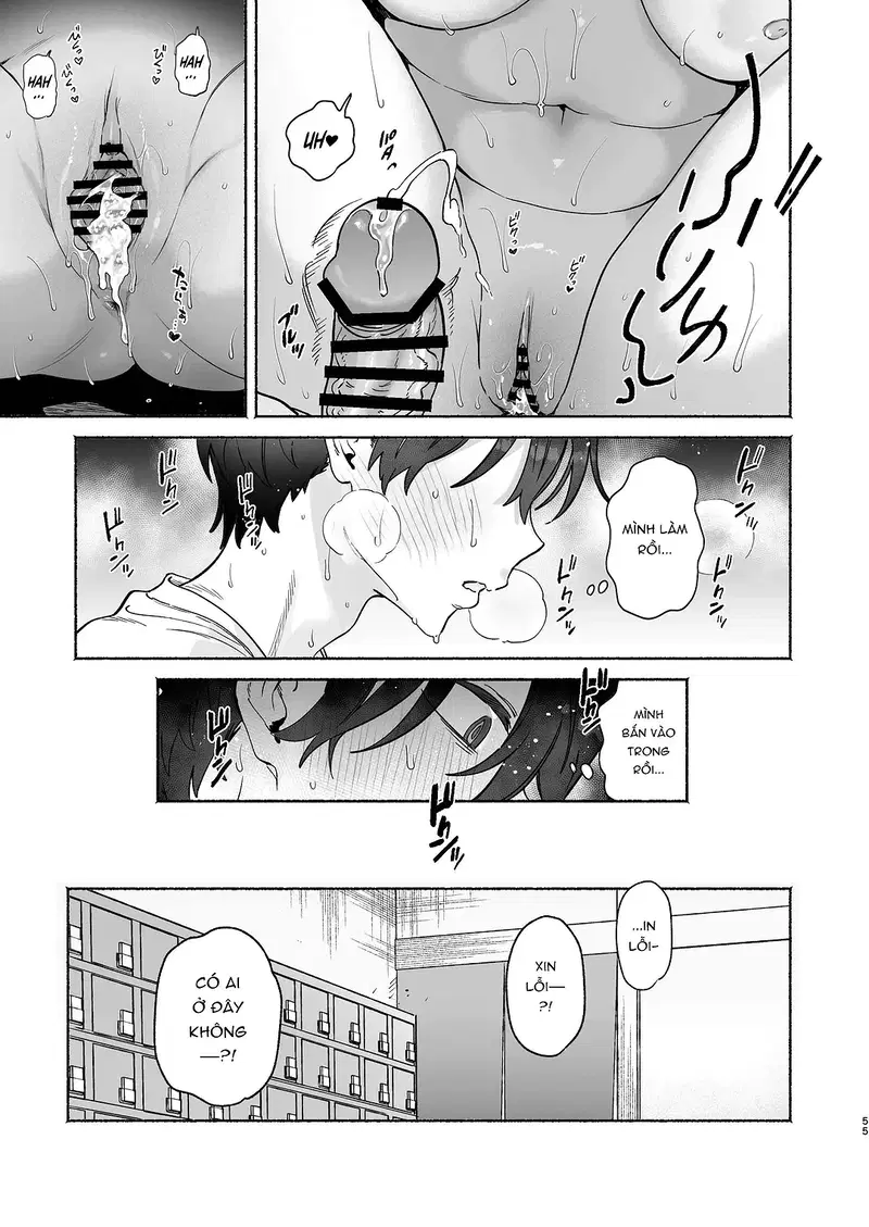 4 ngày hè Giao hòa cùng Chị gái Nhà tắm công cộng - Oneshot trang 54
